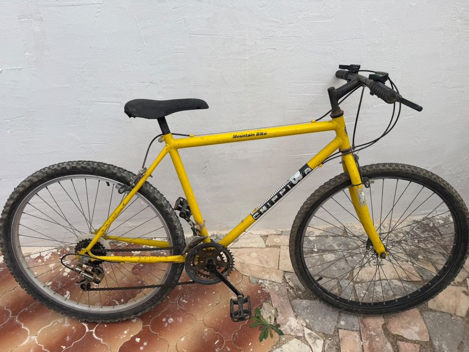 Bicicleta   amarela