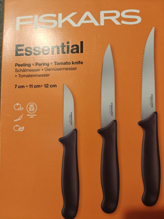 Zestaw noży do warzyw Fiskars  Essential
