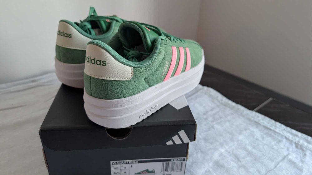 Sneakersy adidas vl court bold 36 2/3