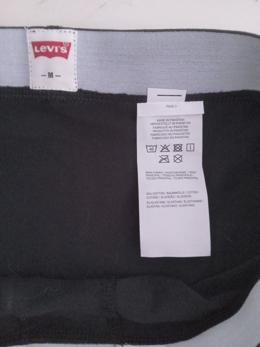 2 boxers pretos Levis tam. M(REF9/22BOX)