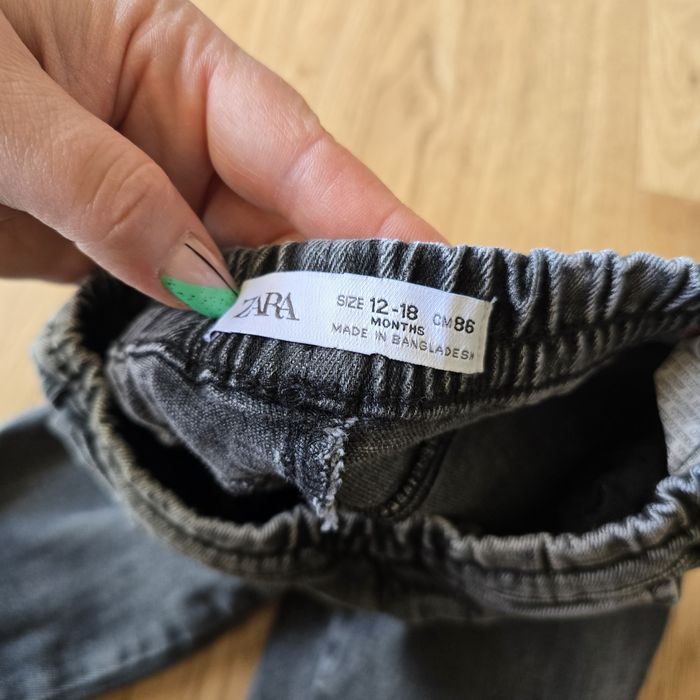 Spodnie dżinsy jeans baggy Zara 86