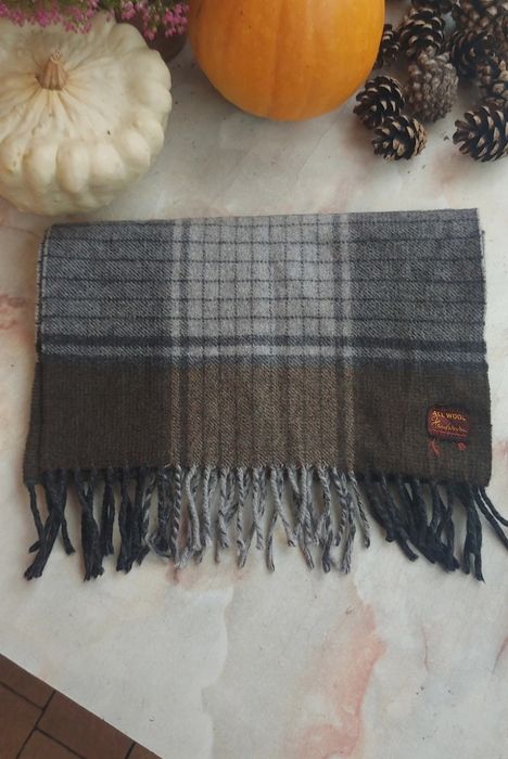 szalik wełniany 100% wełna wool