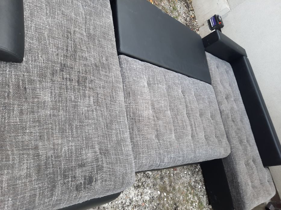 305x200 naroźnik rogówka tapczan łożko sofa rozkładana schowki 3częsci