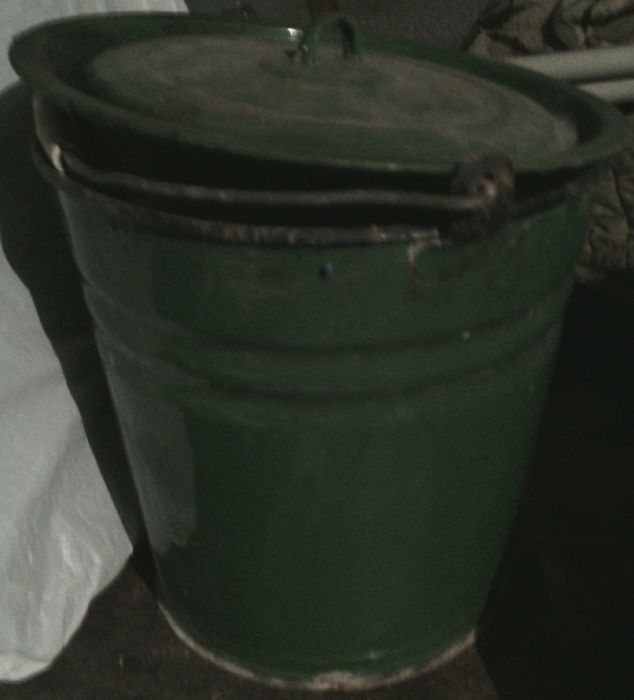 Кастрюля эмалированная 20л, ведро эмалированное