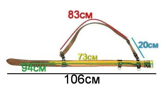 Портупея офицерская через плечо с ремнем СССР Портупея офіцерська
