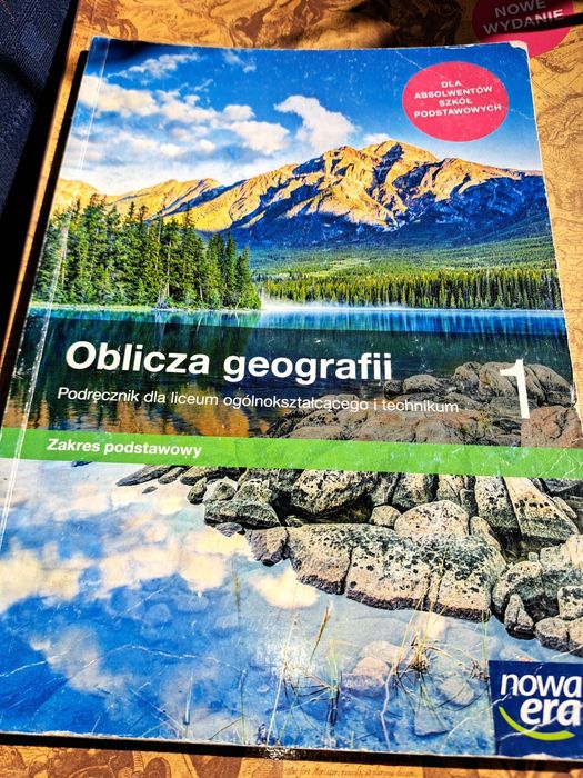 Oblicza geografii 1 książka liceum i technikum