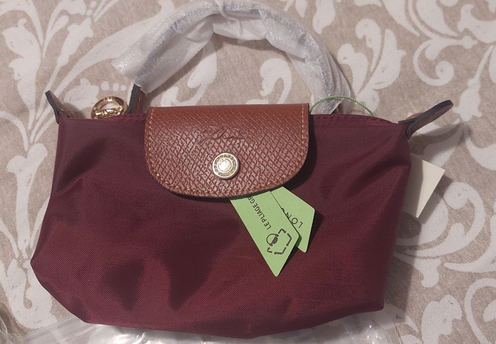 Mini longchamp bordeaux