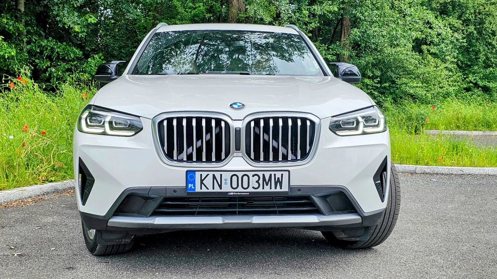 BMW X3 BMW X3 2022, jak nowe, piękna biała perła, bogate wyposażenie