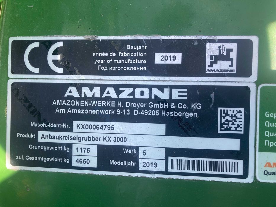 Amazone AD Super 3000 + KX 3000 Cultimix – agregat uprawowo-siewny 3 m