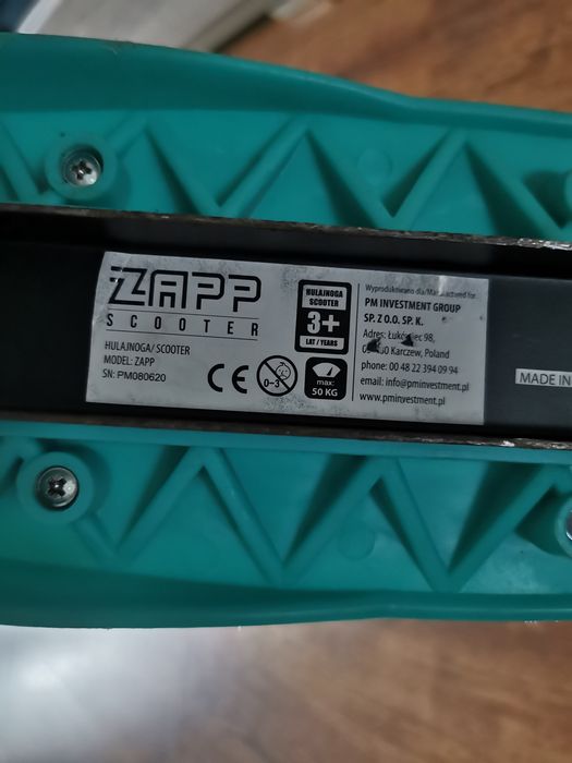 Hulajnoga trójkołowa Milly Mally Zapp