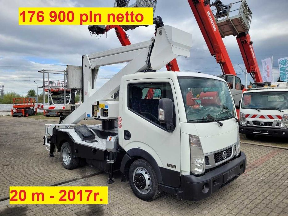 p200axe/koszowy/20m/nissan/zwyżka/podnośnik/multitel/isoli/palfinger