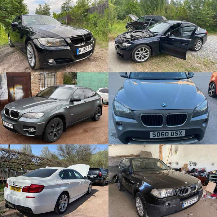 РАЗБОРКА БМВ е70 Е53 е71 Х6 e90 f30 f10 крило розборка Bmw n57 30d N54