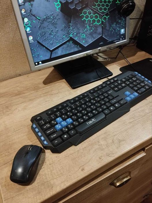 Игровой ПК Intel Core i5 ОЗУ 16Гб DDR4, SSD, Видеокарта 4Гб Компьютер