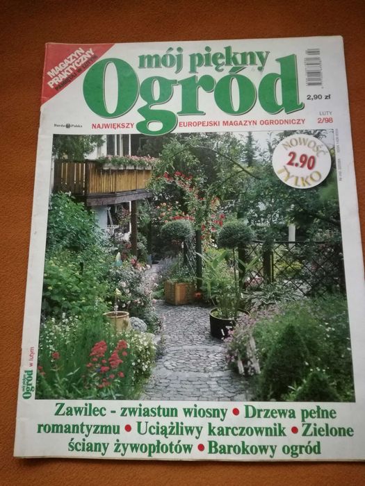 Mój piękny ogród czasopismo,praktyczny magazyn 2egz.