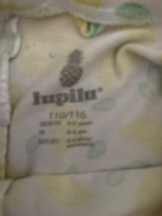 Legginsy 3/4 lupilu w cytryny rozm. 116