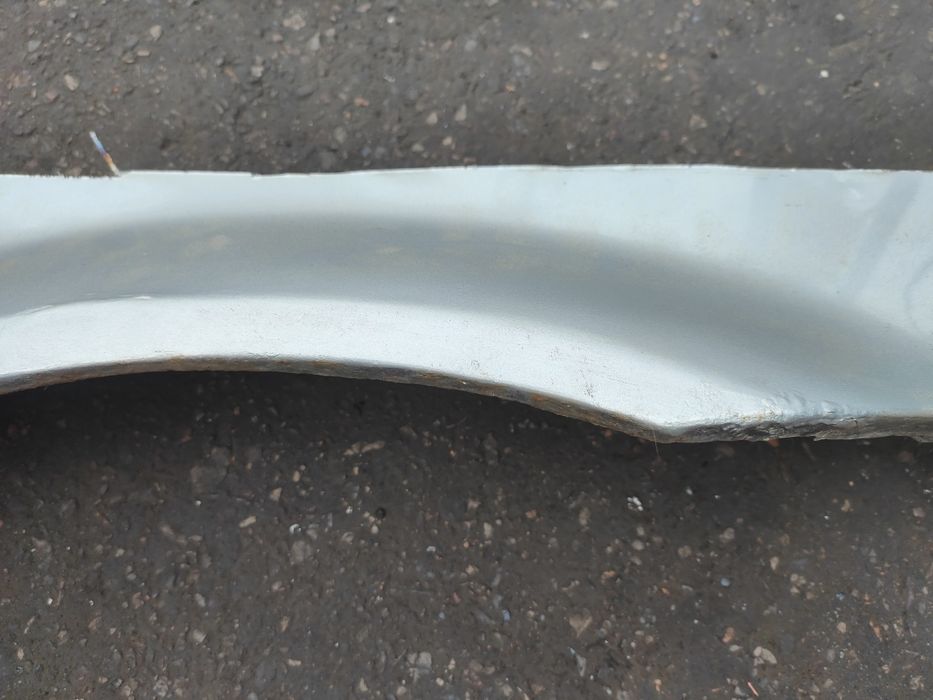 BMW E46 sedan reperaturka nadkole sierp lewy tył