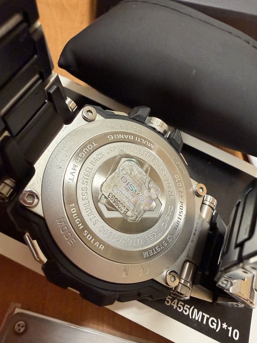Rachunek Gwarancja 6 lat Casio G-shock MTG G1000D jak nowy