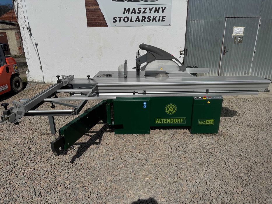 Piła formatowa z podcinakiem ALTENDORF WA80 Elektryka