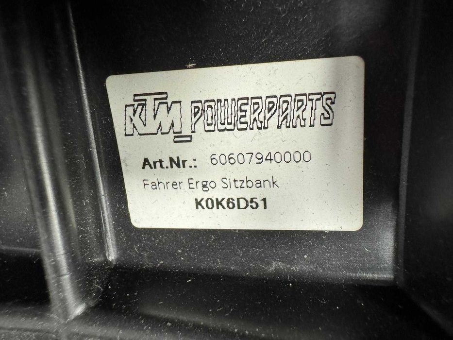 Banco Ergo Seat Power Parts  para KTM 1290