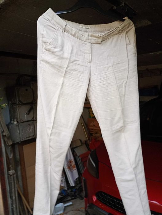 spodnie lniane XL-2XL