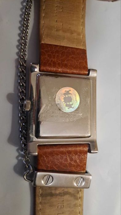 Часы ORIENT Япония женские кварц с НОВЫМ оригинальным кожаным ремешком