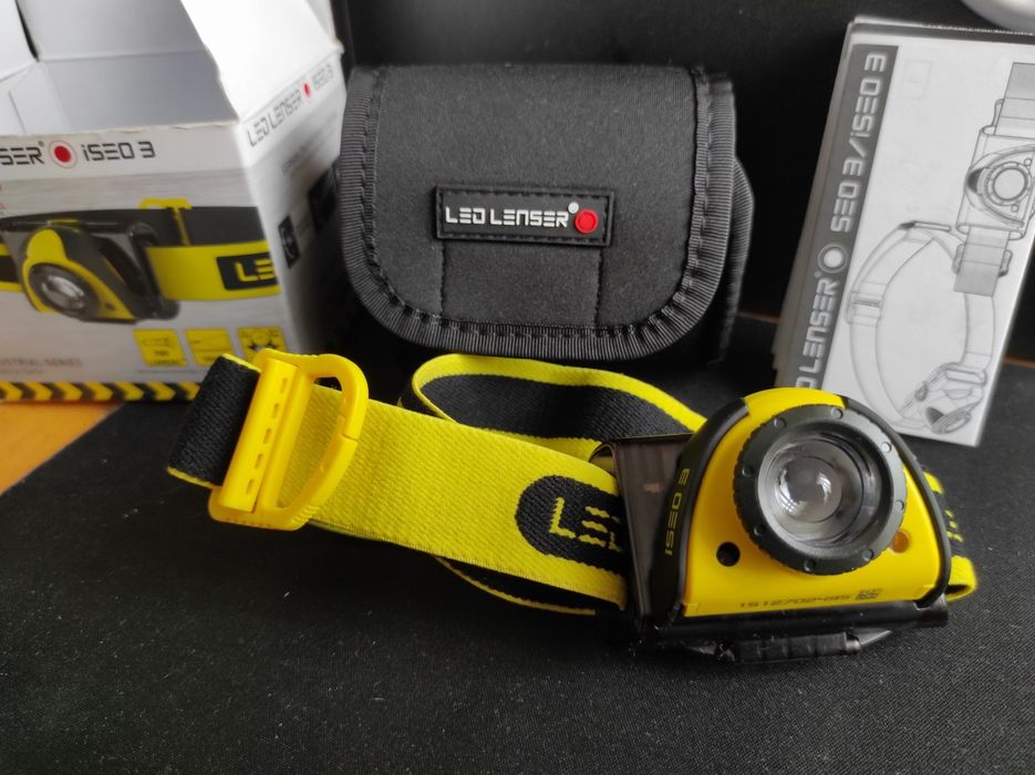 Ліхтар ( фонарик) налобний LED LENSER  Німеччина!