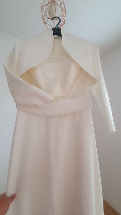 Suknia ślubna ecru 40/42