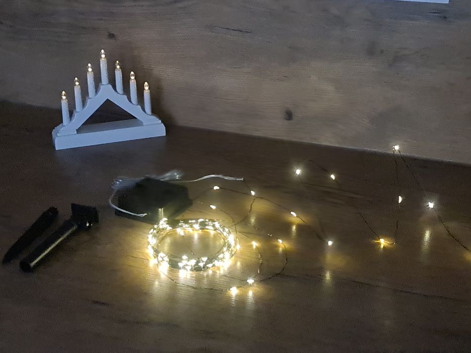 Solarne Lampki na drzewko LED 10 m 100 lampek