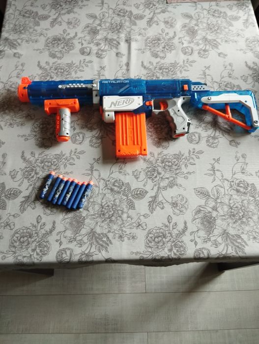 Nerf Retaliator N-Strike elite z magazynkiem możliwość modyfikacji