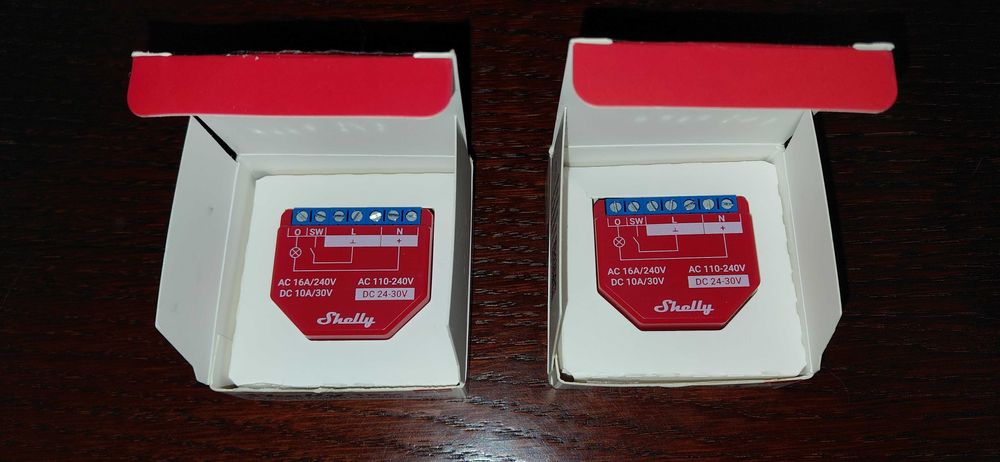 Nowe Termometry Shelly BLU H&T Display ZB Zigbee & Bluetooth