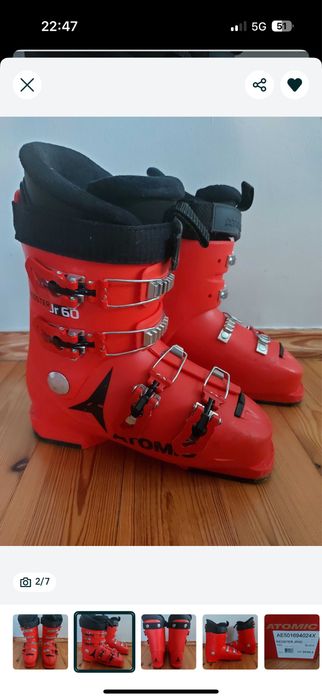 Buty narciarskie 24/24,5