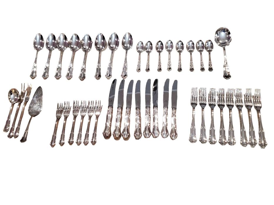 Komplet sztućców posrebrzanych marki Wilkens MET90 43szt