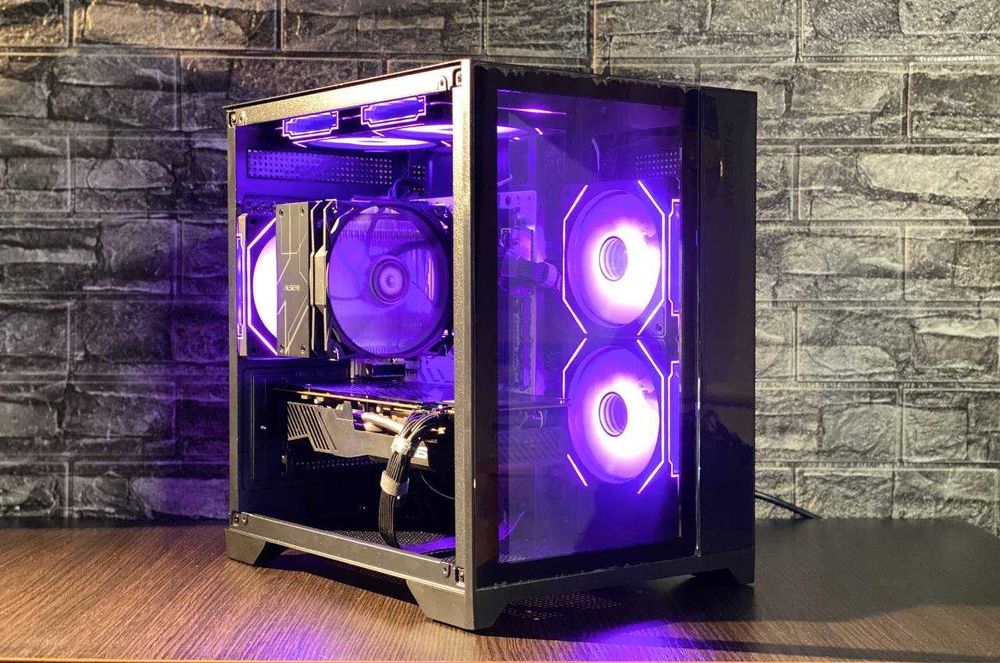 Ігровий Комп'ютер ПК Игровой компьютер R5 5500/16 GB RAM/RX 5700 8GB/ssd 512 GB