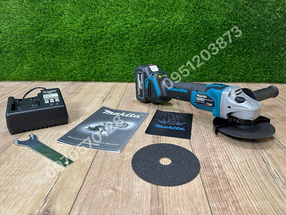 Набор 2/1 Makita Гайкокрут DTW500BL + Болгарка DGA504BL c 2акб 36V 8Ah