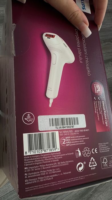 Philips Lumea Advanced SC1994/00 — фотоепілятор IPL
