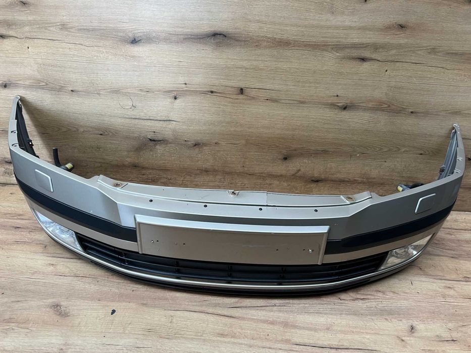 Zderzak przedni Skoda Octavia II spryski kolor 9201