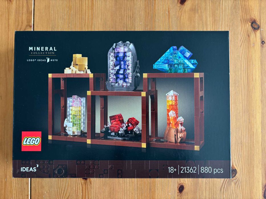 Lego Ideas 21362 – Coleção de Minerais – Novo e selado
