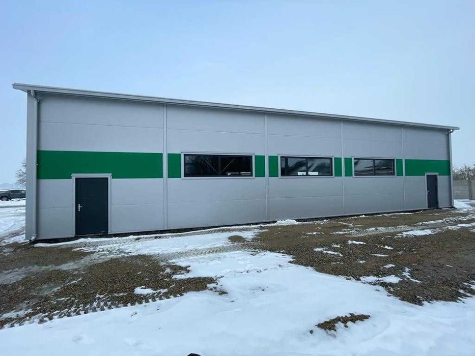 hala stalowa 264m2 warsztat magazyn konstrukcja stalowa Re-Bud
