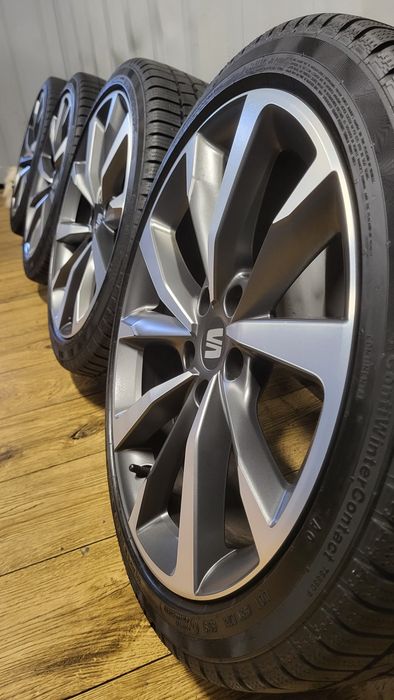 Felgi Koła Seat 18" 5x112 z oponami 225/40 R18 Leon IV ST FR Exeo Vw
