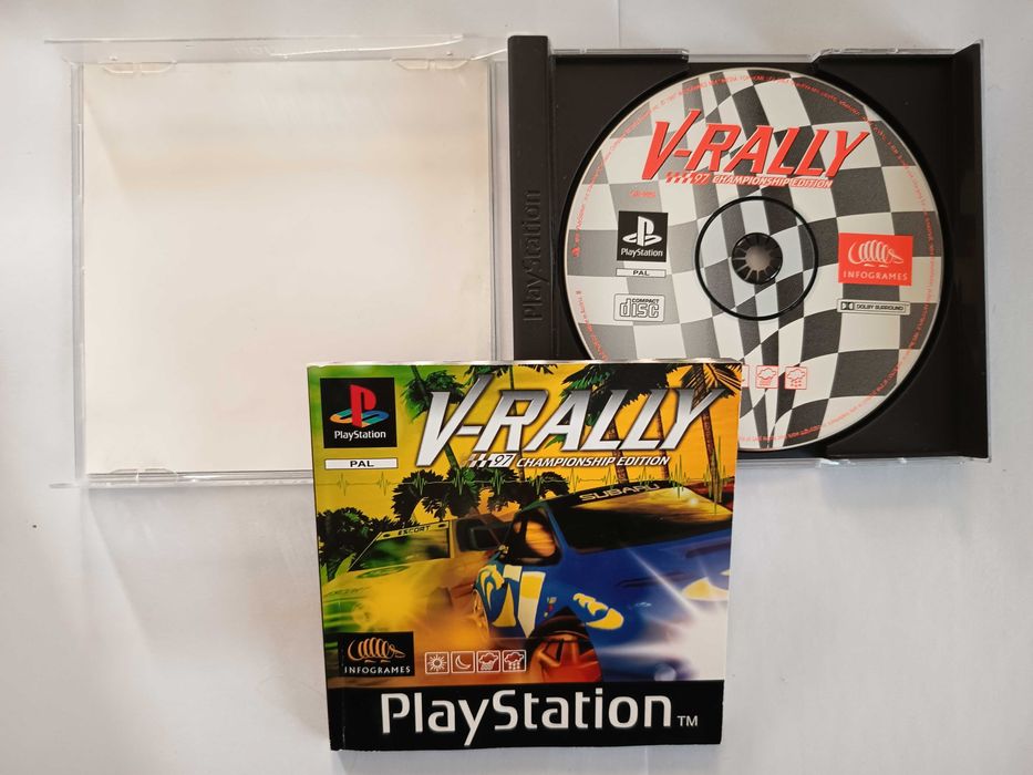V-Rally PSX PS1 PlayStation 3XA kompelt