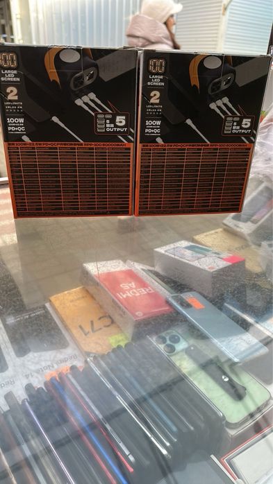 Remax RPP-100 60000mAh Gutitan Series PD100W+QC22.5W (з ліхтарем)