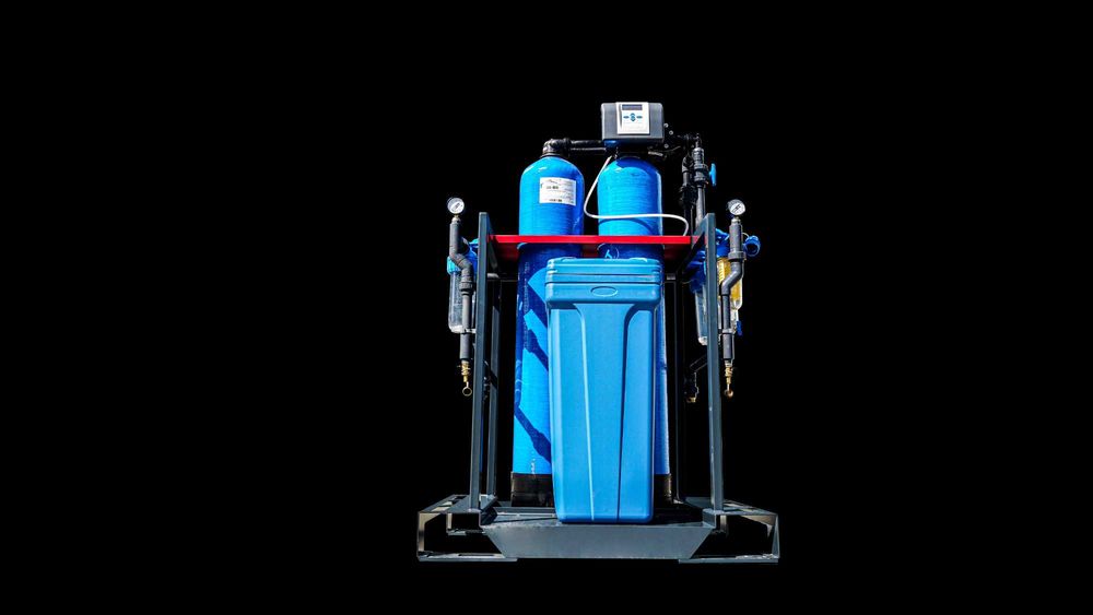 Stacja chemicznego uzdatniania wody do maszyn typu waterjet