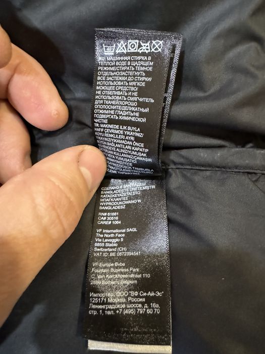 Пуховик The north face Оригінал