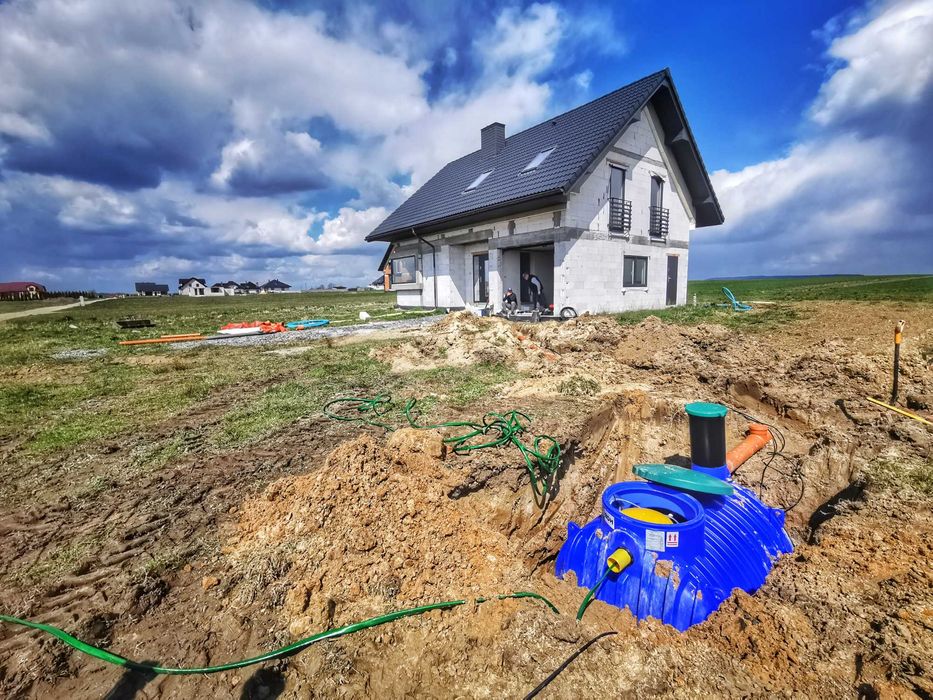 Przydomowa oczyszczalnia ścieków  SOFT SBR   4 - 6 - 8  osób   _  Sprzedaż   _    Montaż   _