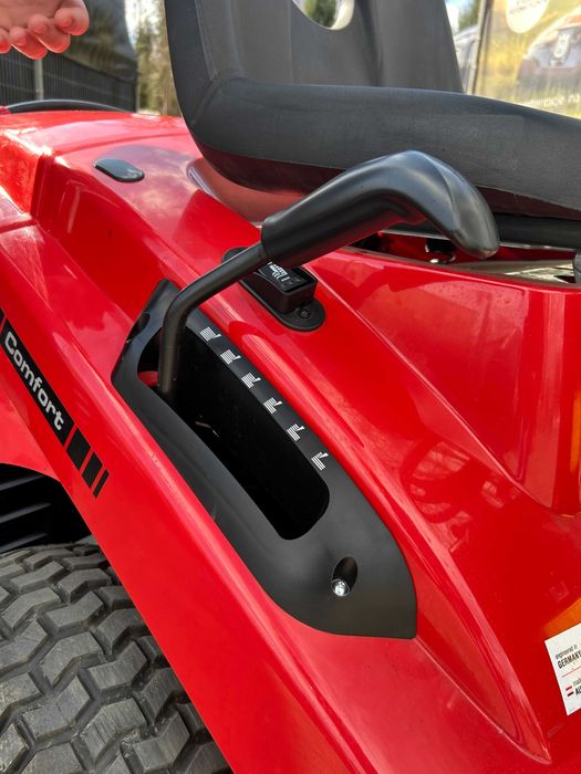 Traktorek do Trawy Koszenia Kosiarka Traktor Ogrodowy 18KM 2 cylindry