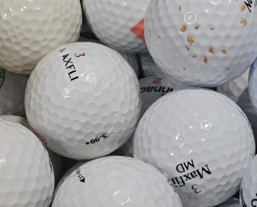 100szt piłki golfowe używane MIX kat. C/D do golfa zestaw LAKEBALLS białe