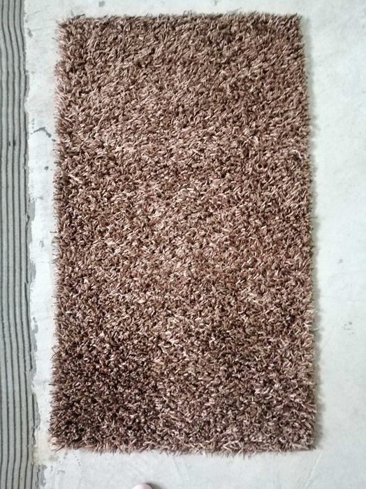 Brown-pile Rug 145cmx81cm