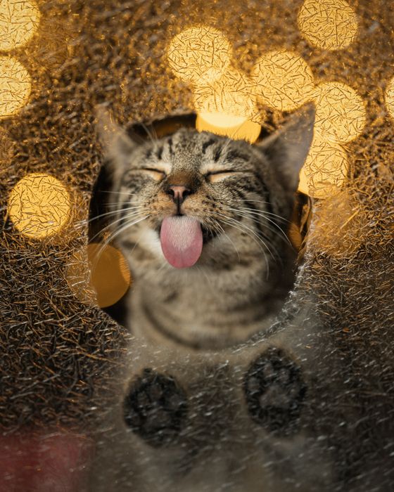 Bure kotki pragna domku