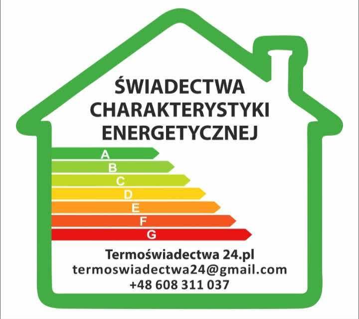 Świadectwa charakterystyki energetycznej ,audyt,certyfikat moje ciepło