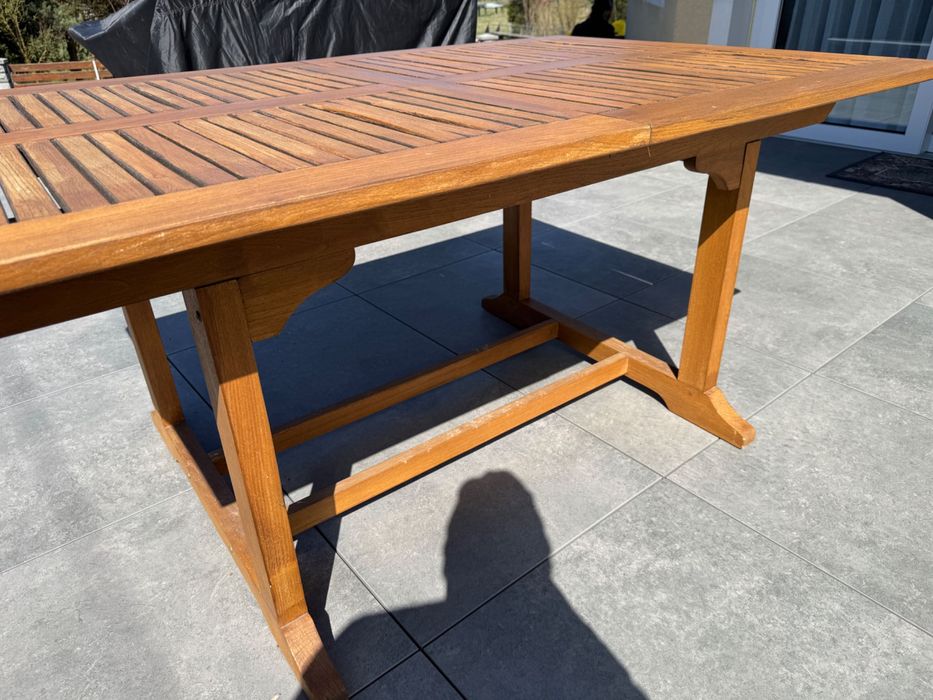 Stół ogrodowy/ taras z litego drzewa